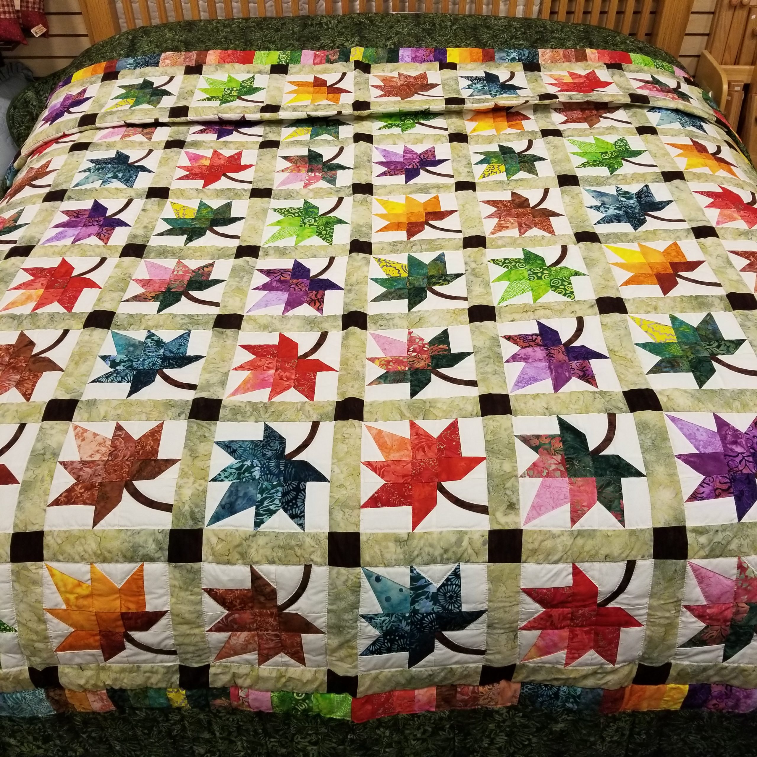 Autumn Splendor Quilt King Family Farm Handcrafts