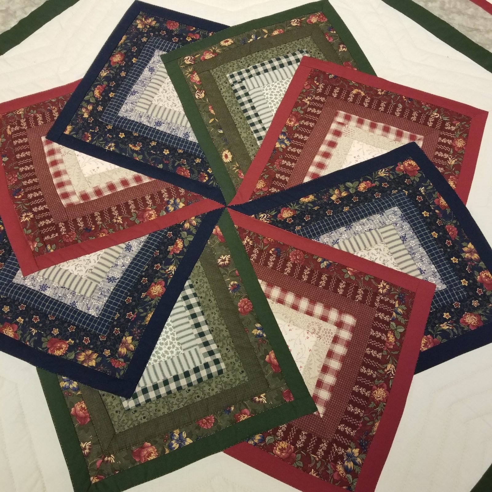 Spin Star Quilt Queen Family Farm Handcrafts Amish Made