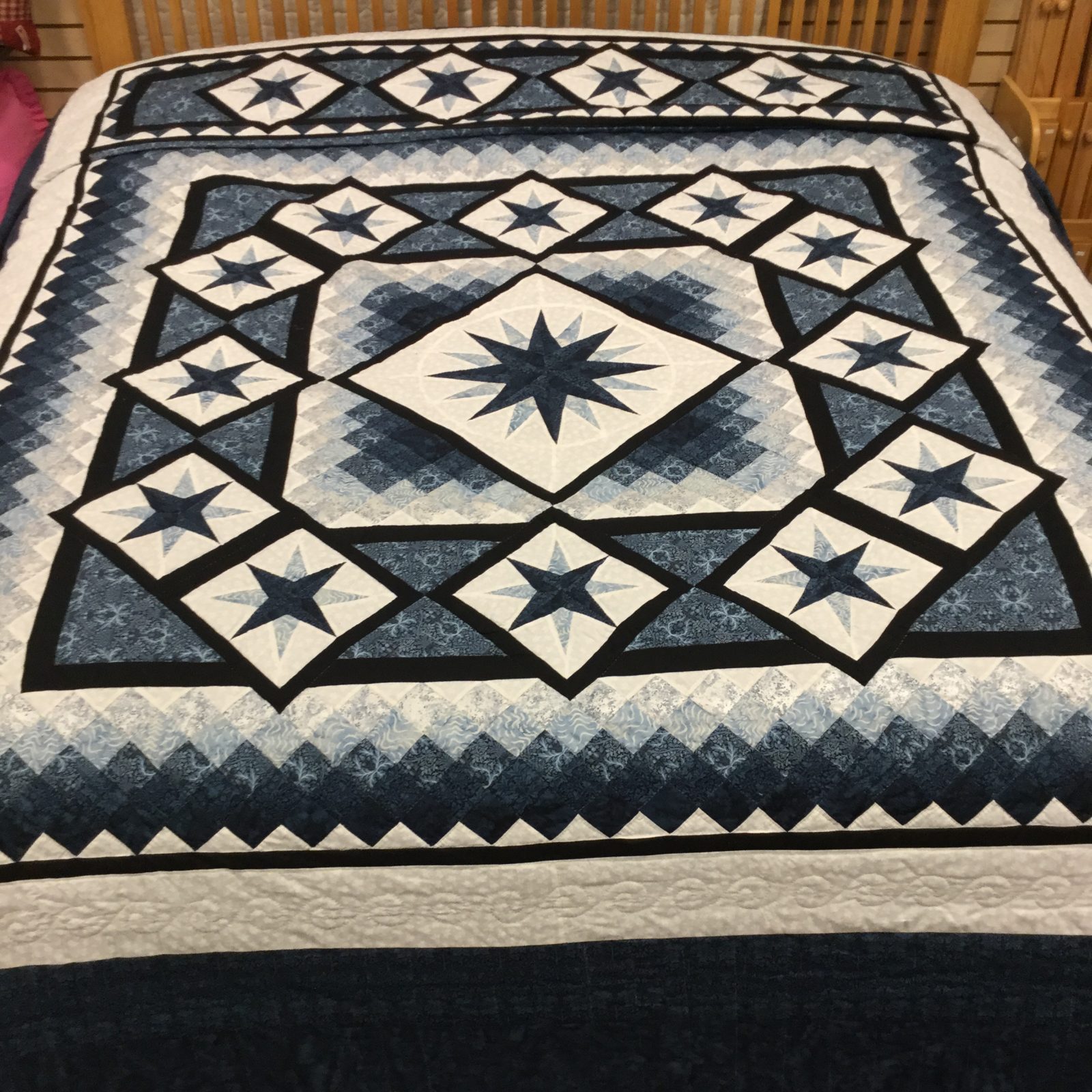 Starry Night Quilt King Family Farm Handcrafts