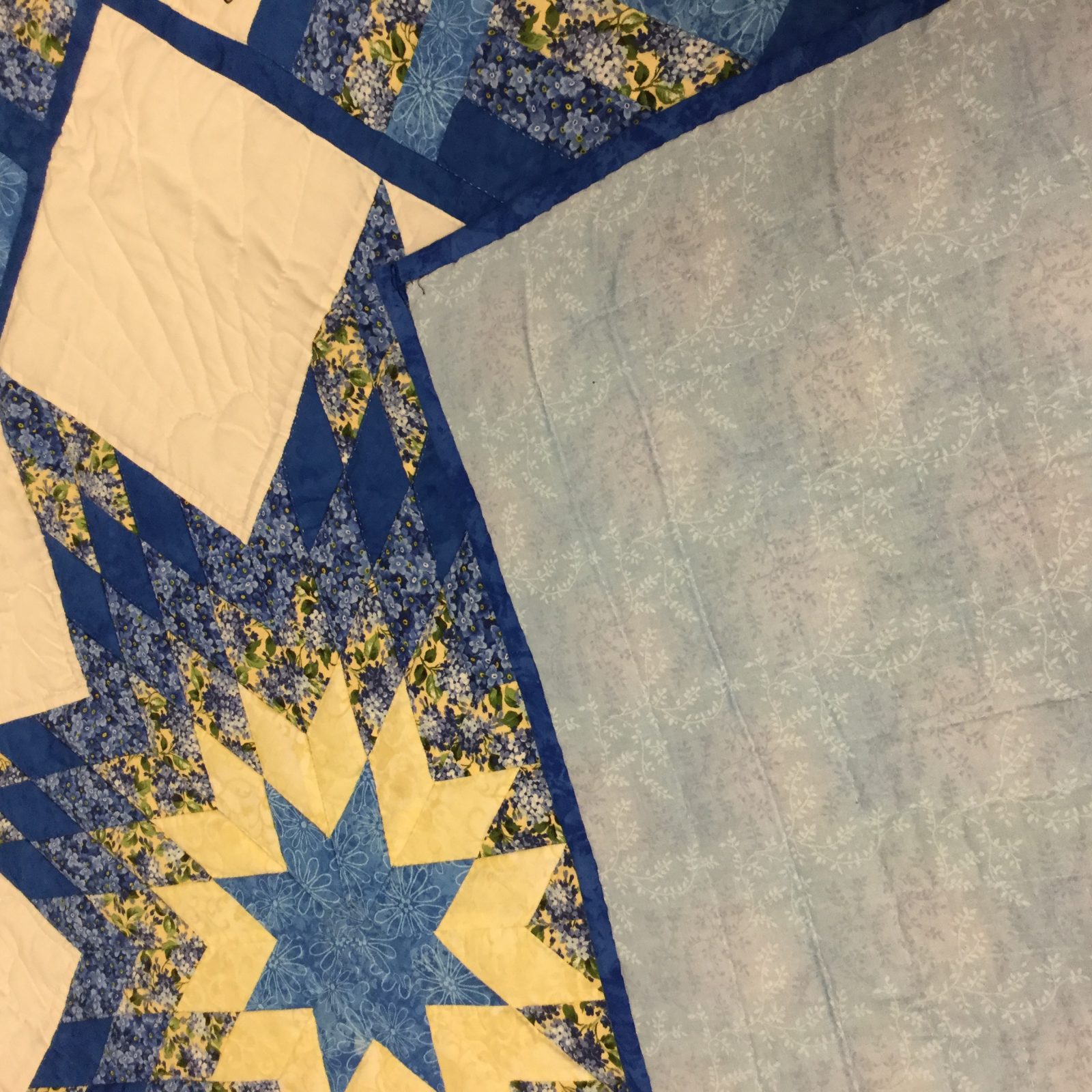 Fence Rail Star Throw Quilt | Family Farm Handcrafts | Handmade