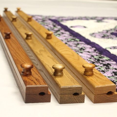 Quilt hangers wooden- 58" ~ Family Farm Handcrafts