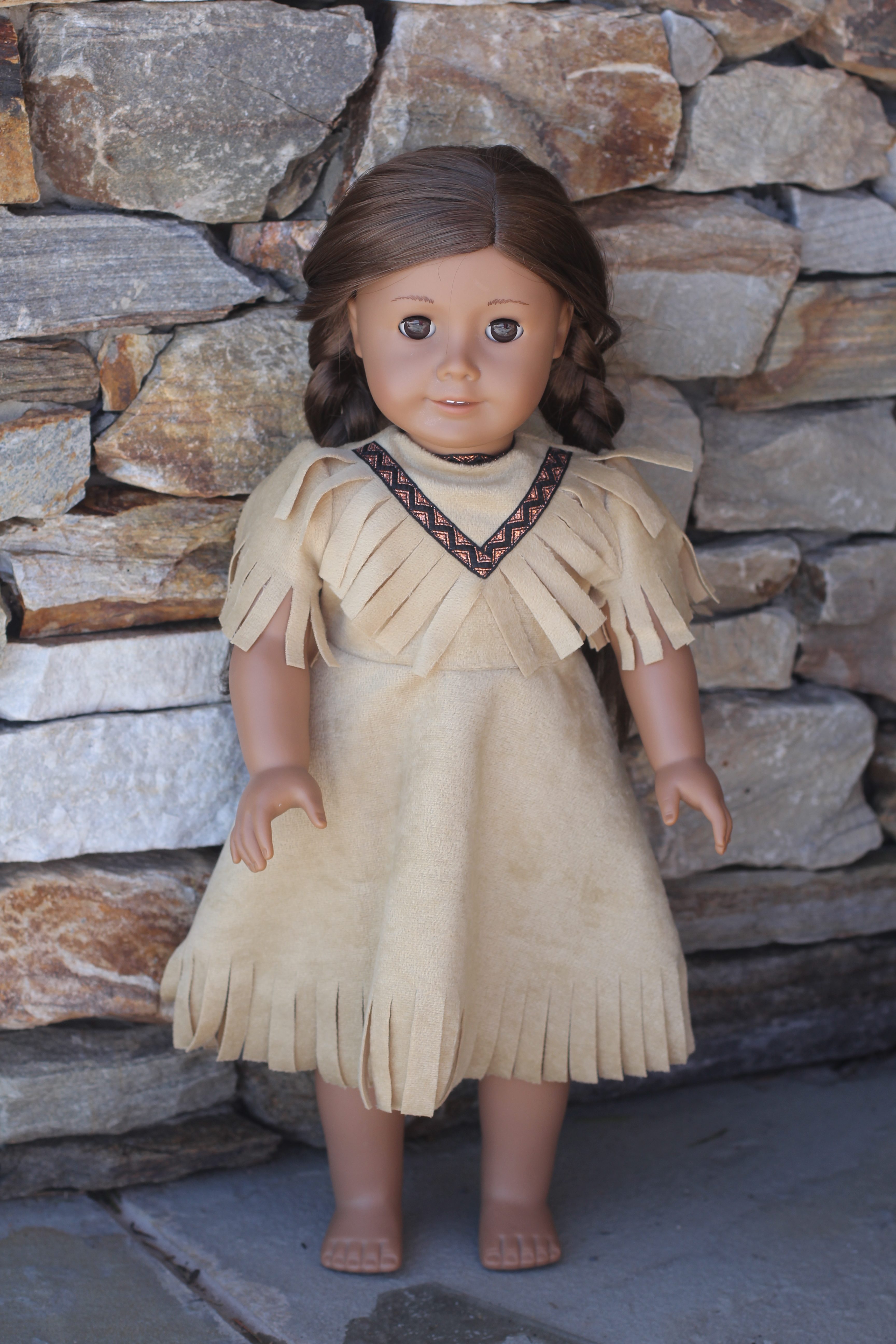 doll indian dress